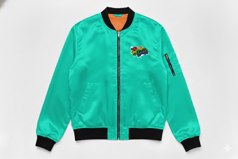 Bomber jacket mockup