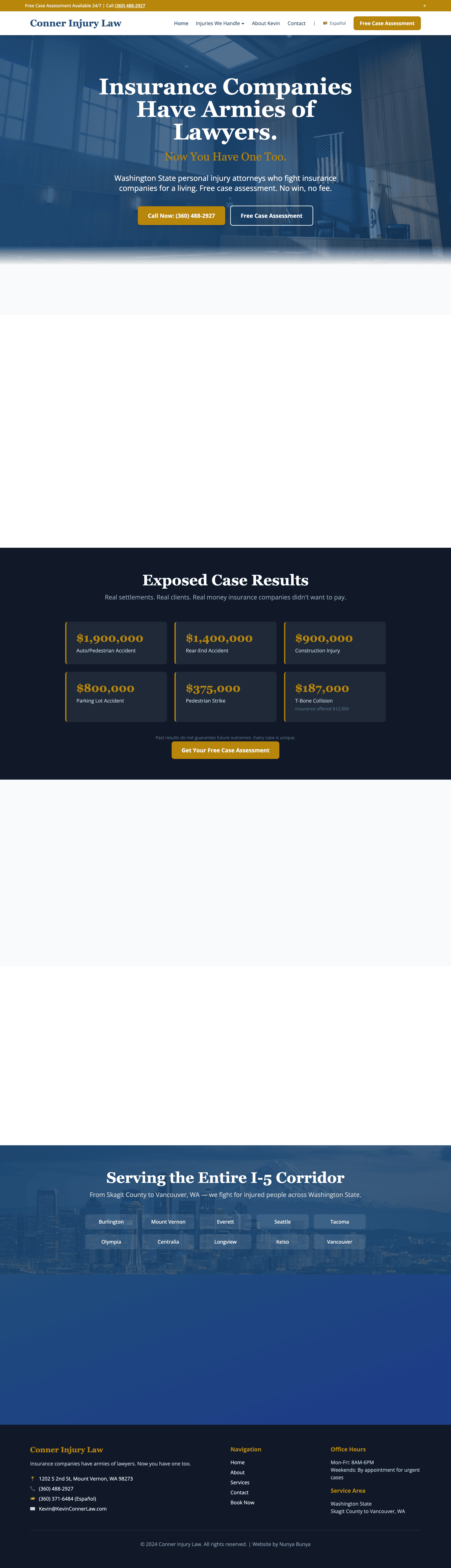 After — new website