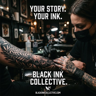 Black Ink Collective brand ad