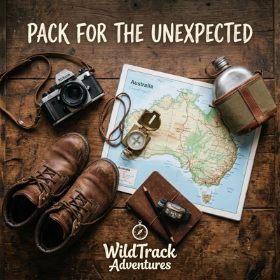WildTrack Adventures flat-lay