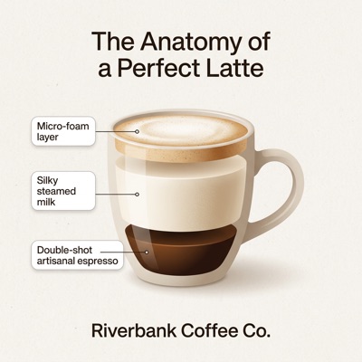 Riverbank Coffee infographic
